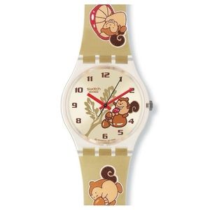 Authentic Swatch Squirrel Watch